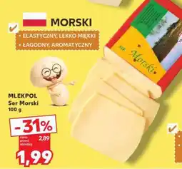 Kaufland MLEKPOL Ser Morski 100 g oferta