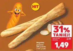 Kaufland Bagietka pszenna 220 g sztuka oferta