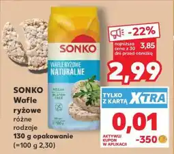Kaufland SONKO Wafle ryżowe oferta