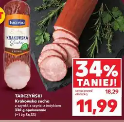 Kaufland TARCZYŃSKI Krakowska sucha oferta