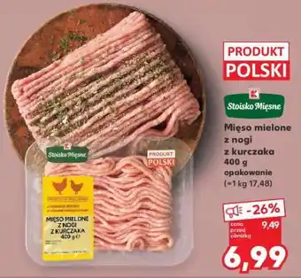 Kaufland Mięso mielone z nogi z kurczaka 400 g opakowanie oferta