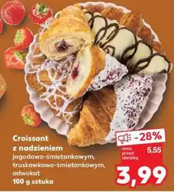 Kaufland Croissant z nadzieniem oferta