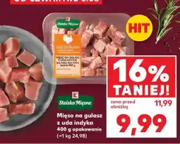 Kaufland Mięso na gulasz z uda indyka 400 g opakowanie oferta