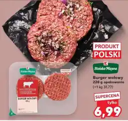 Kaufland Burger wołowy 220 g opakowanie oferta