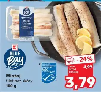 Kaufland Mintaj filet bez skóry 100 g oferta
