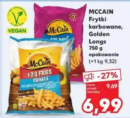 Kaufland MCCAIN Frytki karbowane, Golden Longs 750 g opakowanie oferta