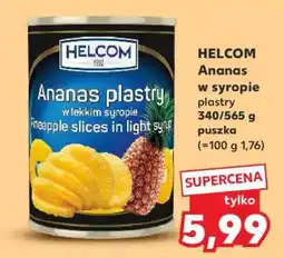 Kaufland HELCOM Ananas w syropie plastry oferta