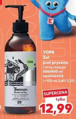 Kaufland YOPE Żel pod prysznic oferta