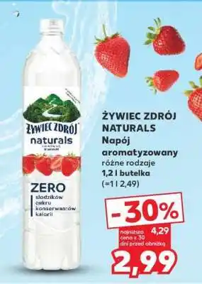 Kaufland Żywiec Zdrój Naturals oferta