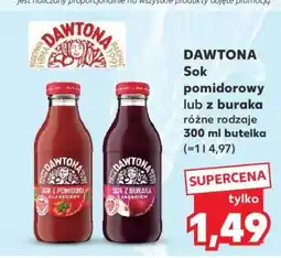 Kaufland DAWTONA Sok pomidorowy lub z buraka oferta