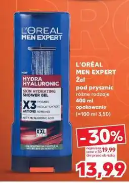 Kaufland L'ORÉAL MEN EXPERT Żel oferta