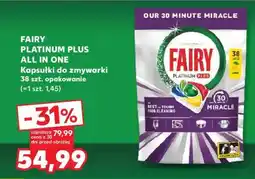 Kaufland FAIRY PLATINUM PLUS ALL IN ONE oferta