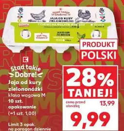 Kaufland Jaja od kury zielononóżki oferta