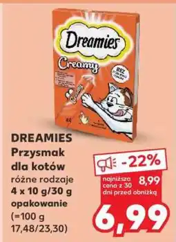 Kaufland DREAMIES Przysmak dla kotów oferta