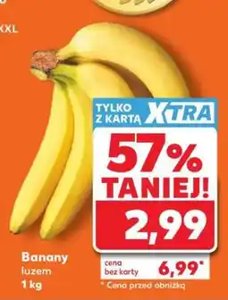 Kaufland Banany luzem 1 kg oferta