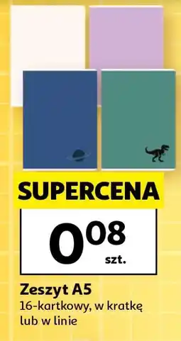 Auchan Zeszyt A5 oferta