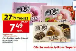 Auchan Ciastka Mini Mochi Q Brand oferta