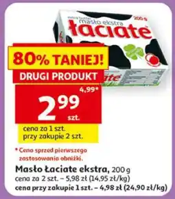 Auchan Masło Łaciate ekstra oferta