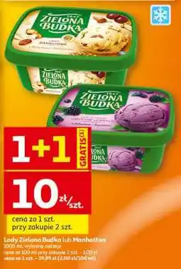 Auchan Lody Zielona Budka lub Manhattan oferta