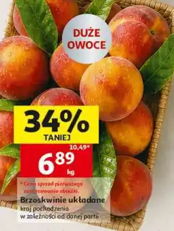 Auchan Brzoskwinie układane oferta