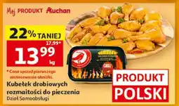 Auchan Kubek drobiowych rozmaitości do pieczenia oferta