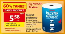 Auchan Ręcznik papierowy oferta