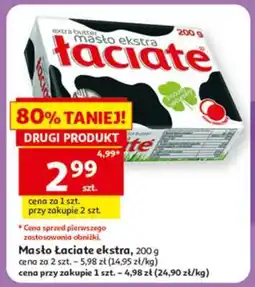 Auchan Masło Łaciate ekstra oferta