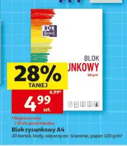 Auchan Blok rysunkowy A4 oferta