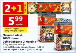Auchan Makaron włoski 100% durum oferta