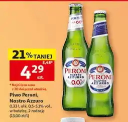 Auchan Piwo Peroni Nastro Azzurro oferta