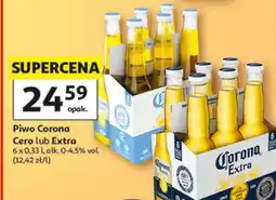 Auchan Piwo Corona Cero lub Extra oferta
