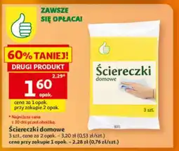 Auchan Ściereczki DOMOWE oferta