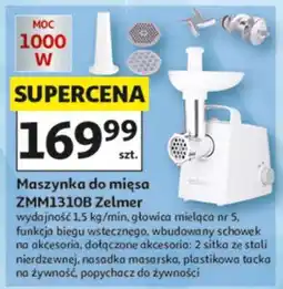 Auchan Maszynka do mięsa ZMM1310B Zelmer oferta