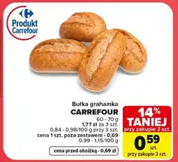 Carrefour Bułka grahamka oferta