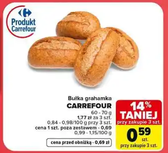 Carrefour Bułka grahamka oferta