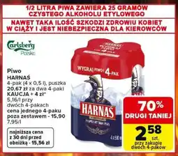 Carrefour Piwo HARNAŚ oferta