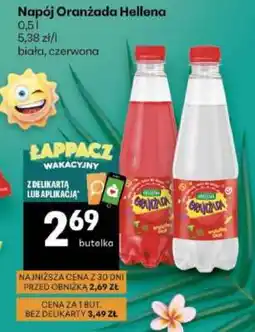 Delikatesy Centrum Napój Oranżada Hellena oferta