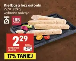 Delikatesy Centrum KIEŁBASA BEZ OSŁONKI oferta