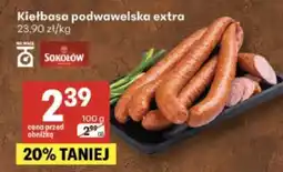 Delikatesy Centrum KIEŁBASA PODWAWELSKA EXTRA oferta
