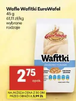 Delikatesy Centrum Wafle Wafitki EuroWafel oferta