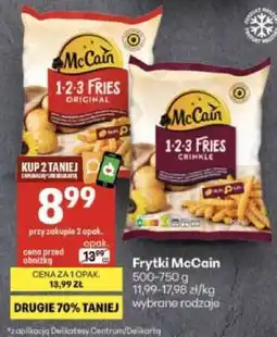 Delikatesy Centrum Frytki McCain oferta