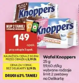 Delikatesy Centrum Wafel Knoppers oferta