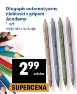 Delikatesy Centrum Długopis automatyczny niebieski z gripem oferta