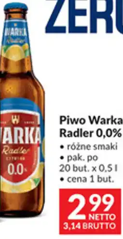 Makro Piwo Warka Radler 0,0% oferta