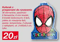 KiK Kuferek z przyoporami do rysowania Spider-Man oferta