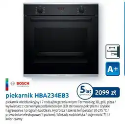 Tres Bosch piekarnik HBA234EB3 oferta