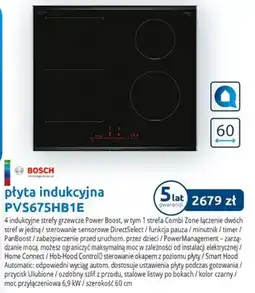 Tres Płyta indukcyjna Bosch PVS675HB1E oferta