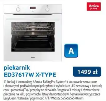 Piekarnik ED37617W X-TYPE Amica