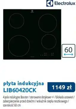 Tres Płyta indukcyjna Electrolux oferta