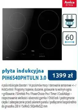 Tres Płyta indukcyjna Amica PIH6540PHTULN 3.0 oferta